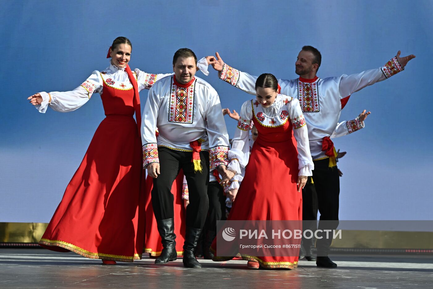 Выставка "Россия". Танцевальный турнир "Липецкий перепляс"