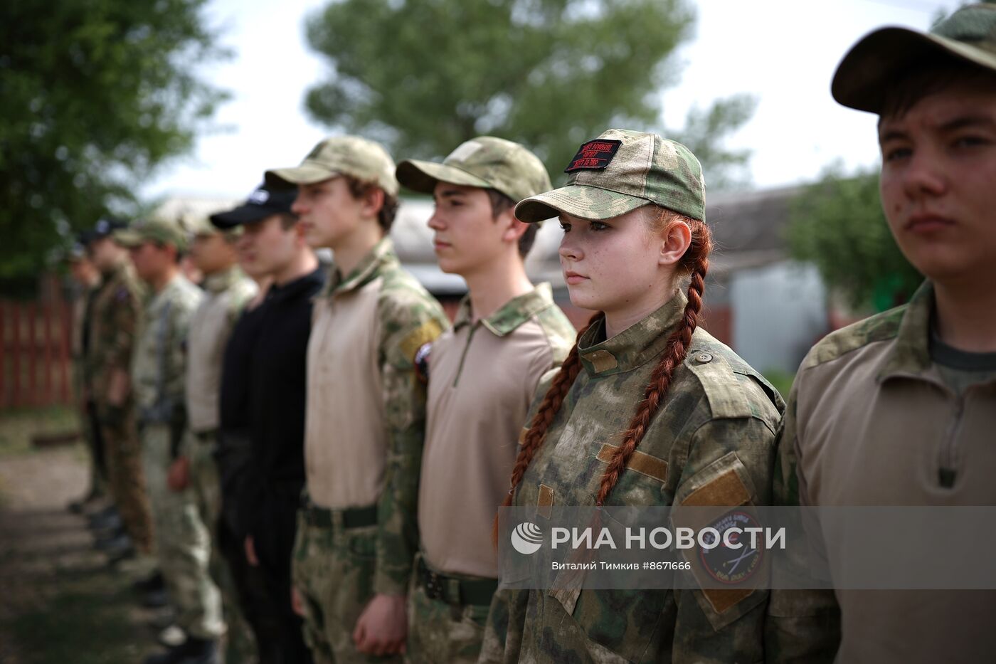 Военно-полевые сборы для казачьей молодежи