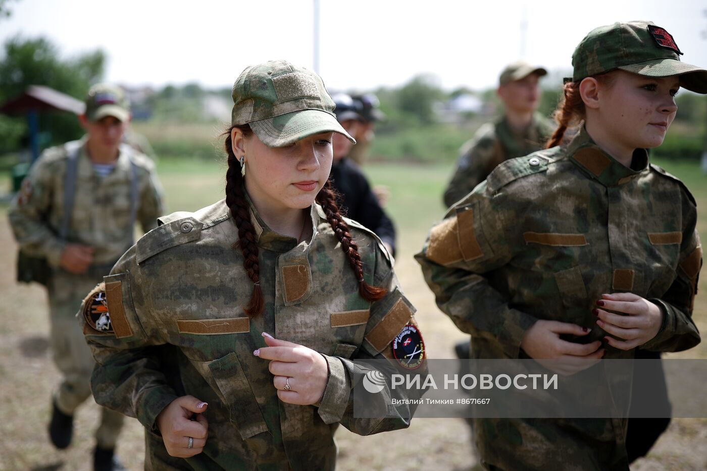 Военно-полевые сборы для казачьей молодежи