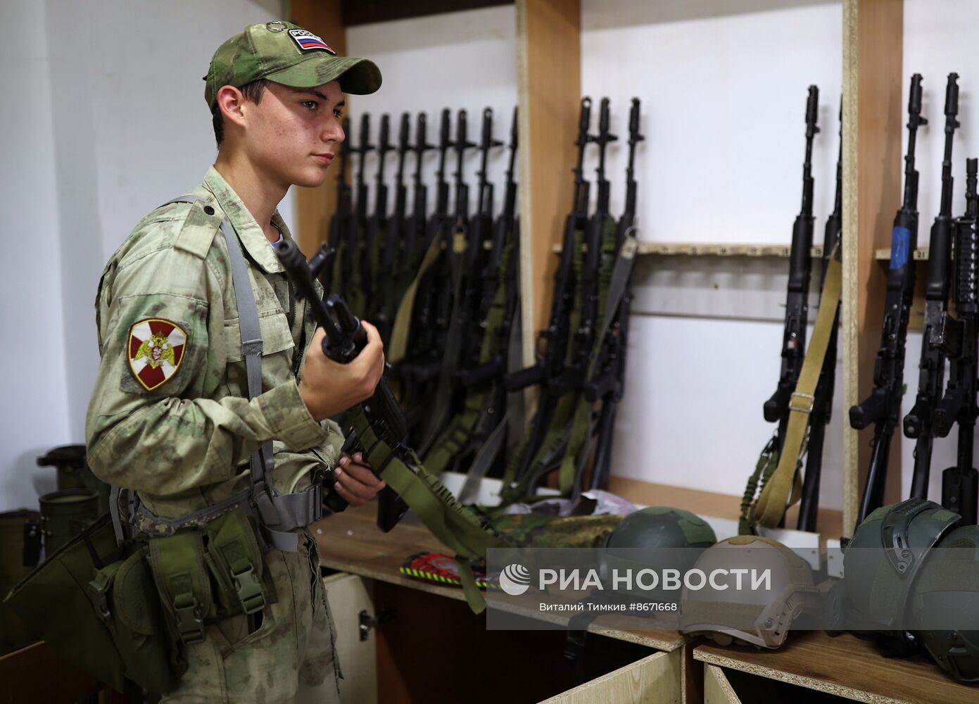 Военно-полевые сборы для казачьей молодежи