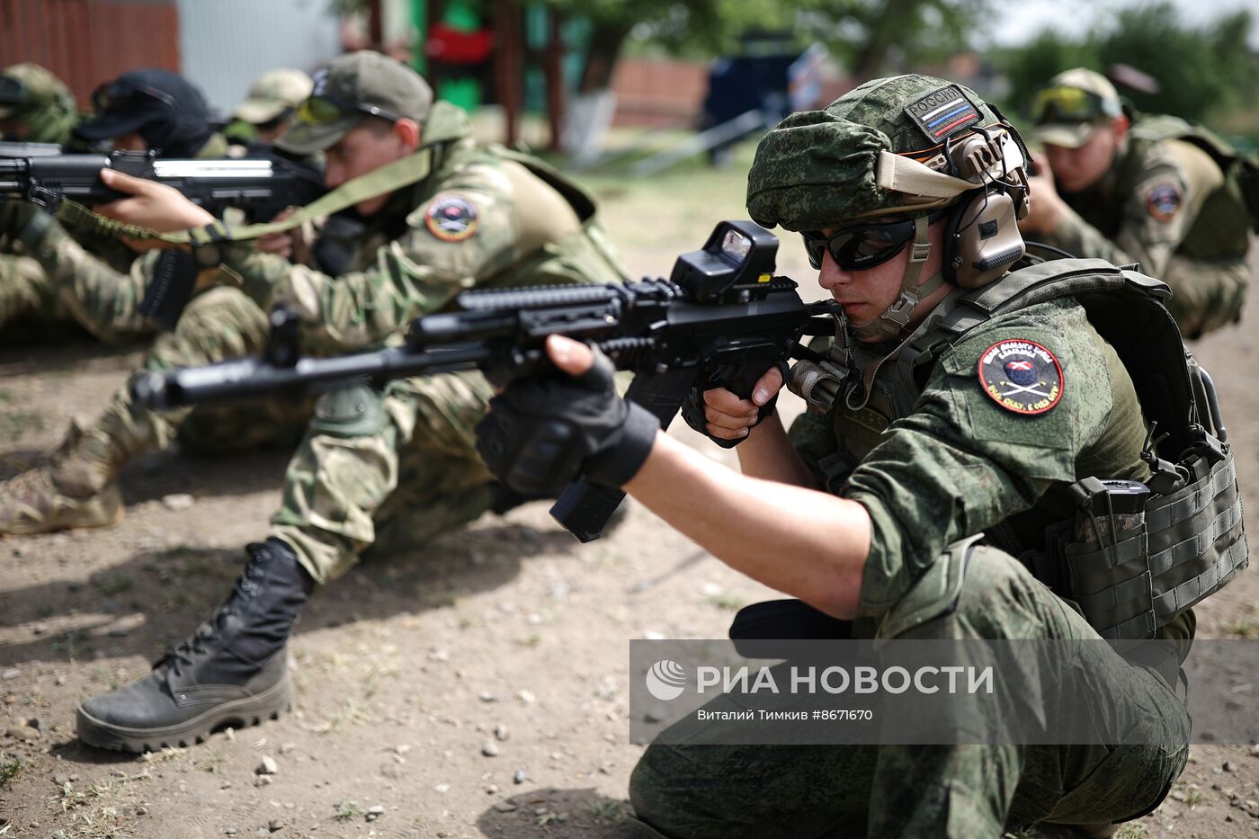 Военно-полевые сборы для казачьей молодежи