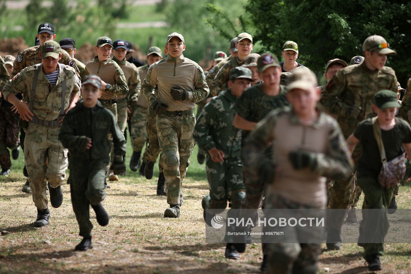 Военно-полевые сборы для казачьей молодежи