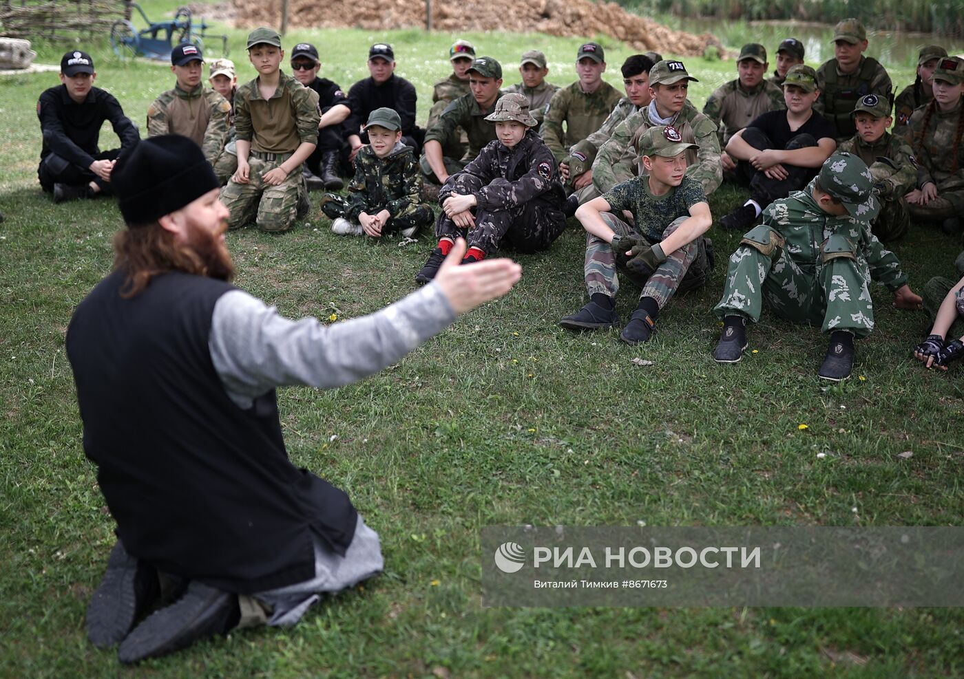 Военно-полевые сборы для казачьей молодежи