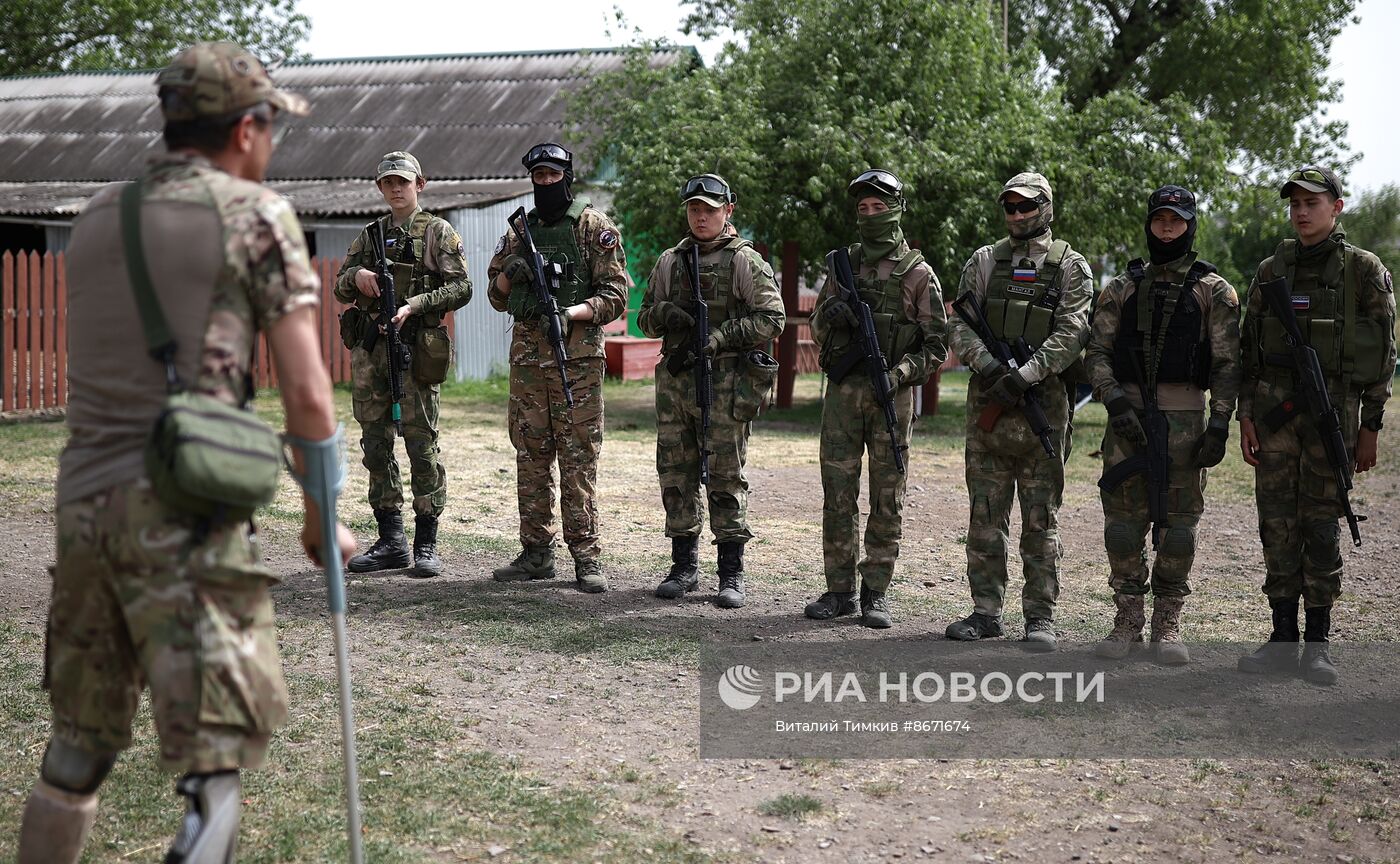 Военно-полевые сборы для казачьей молодежи