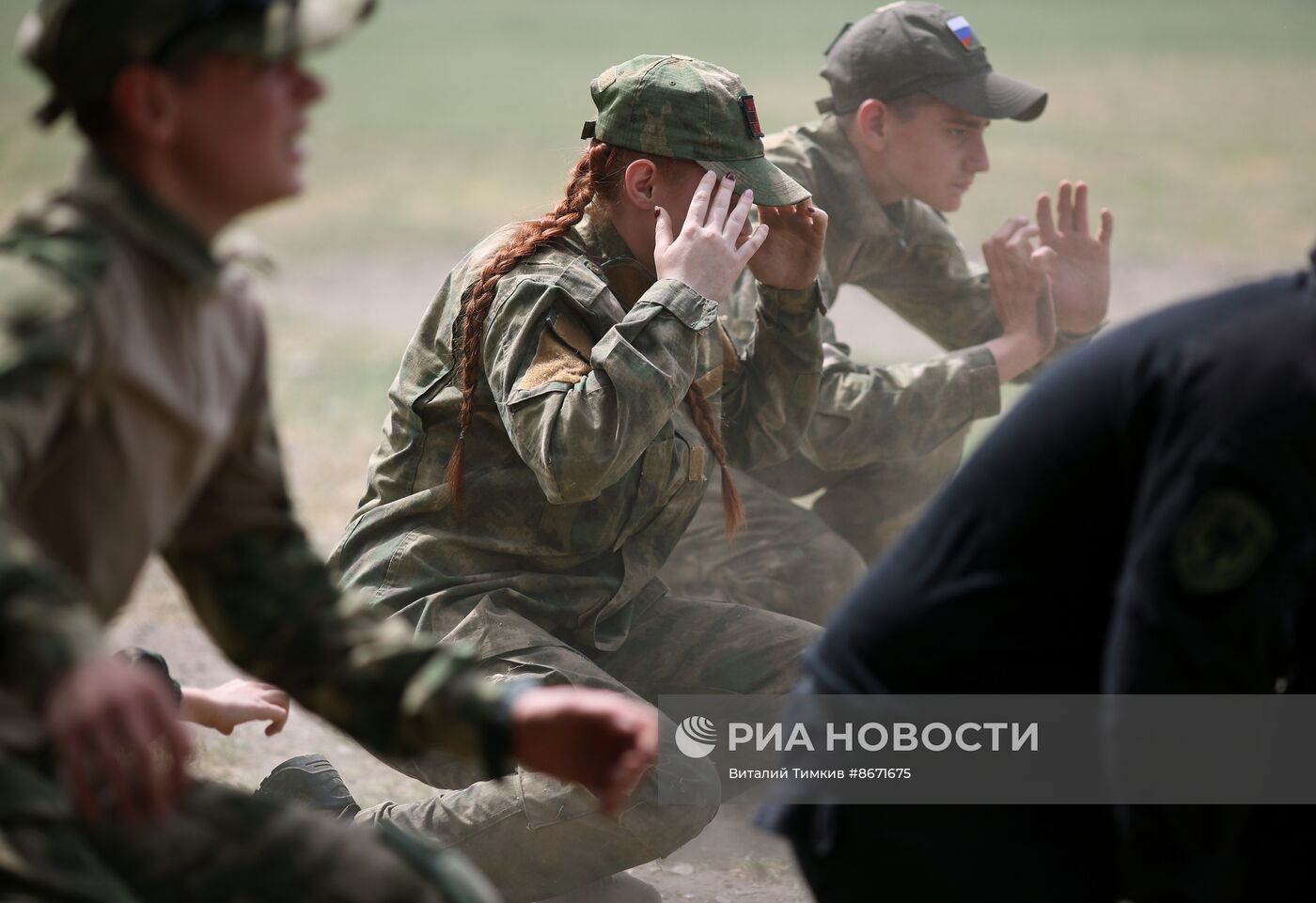 Военно-полевые сборы для казачьей молодежи