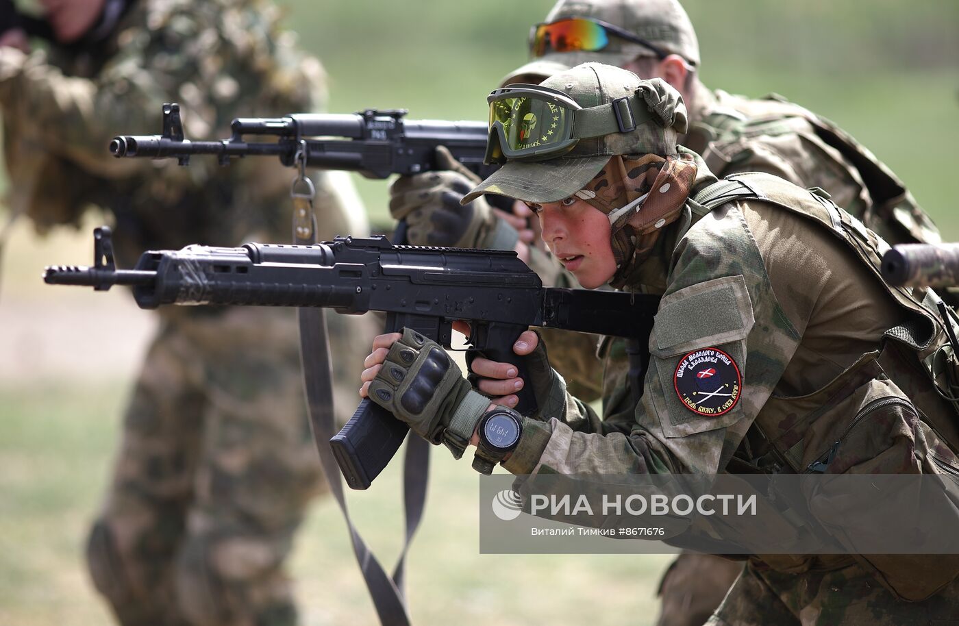 Военно-полевые сборы для казачьей молодежи