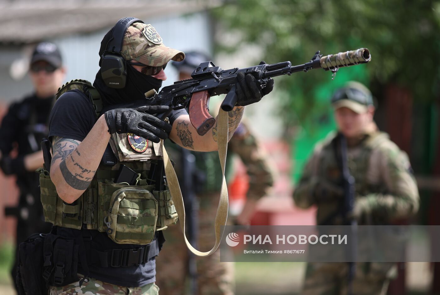 Военно-полевые сборы для казачьей молодежи