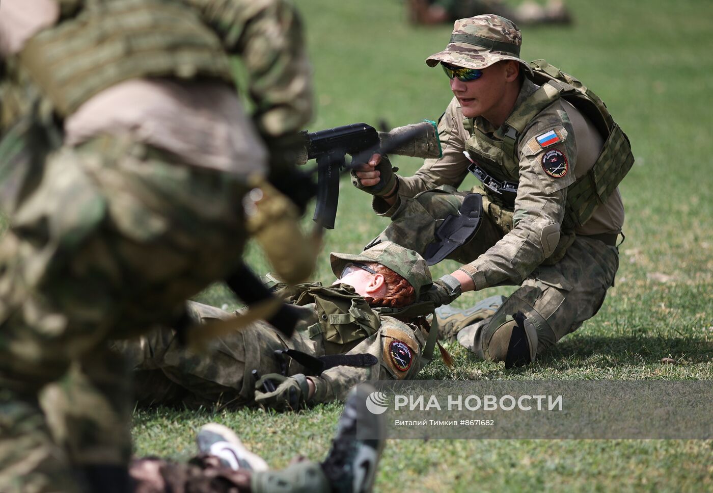 Военно-полевые сборы для казачьей молодежи