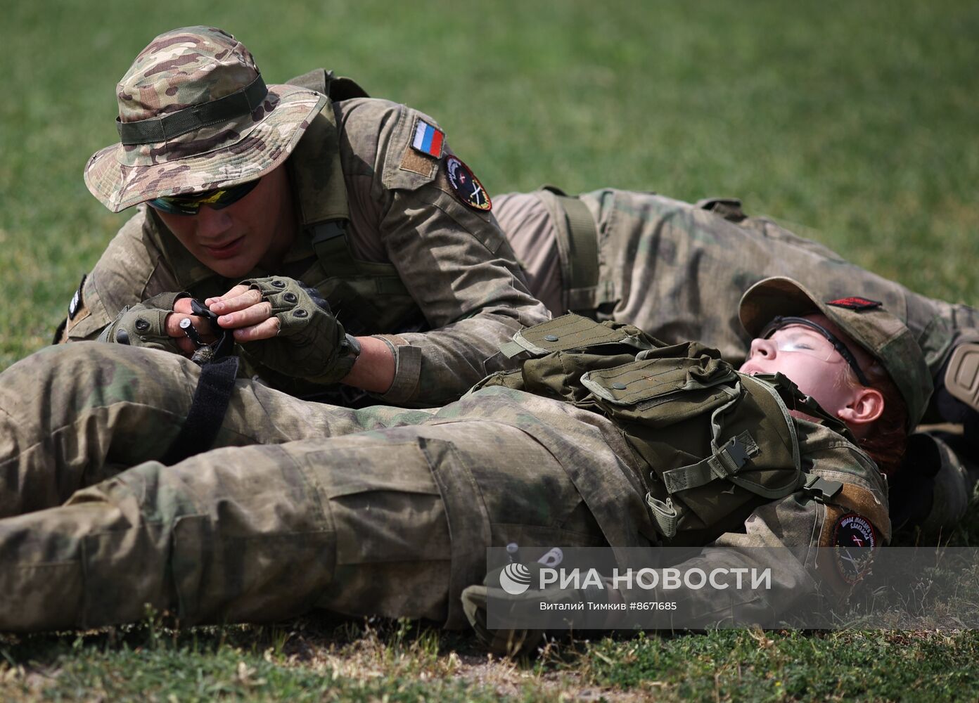 Военно-полевые сборы для казачьей молодежи