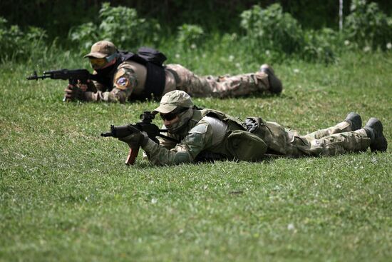 Военно-полевые сборы для казачьей молодежи