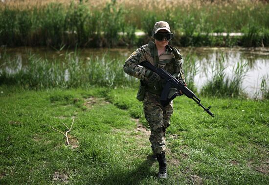 Военно-полевые сборы для казачьей молодежи