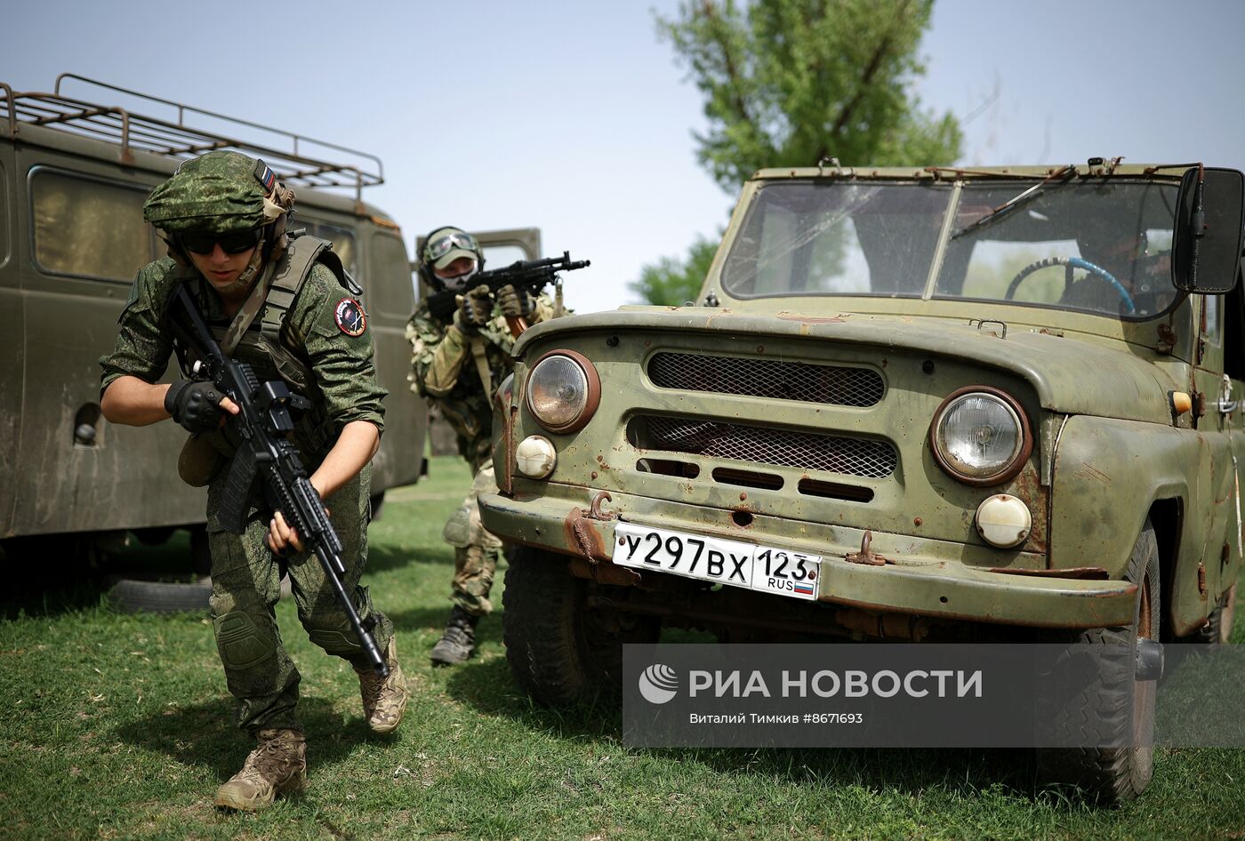 Военно-полевые сборы для казачьей молодежи