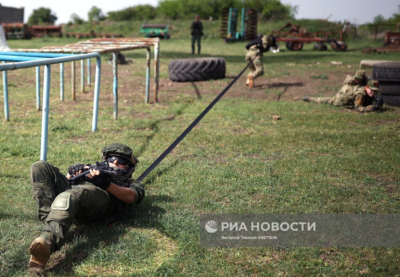 Военно-полевые сборы для казачьей молодежи