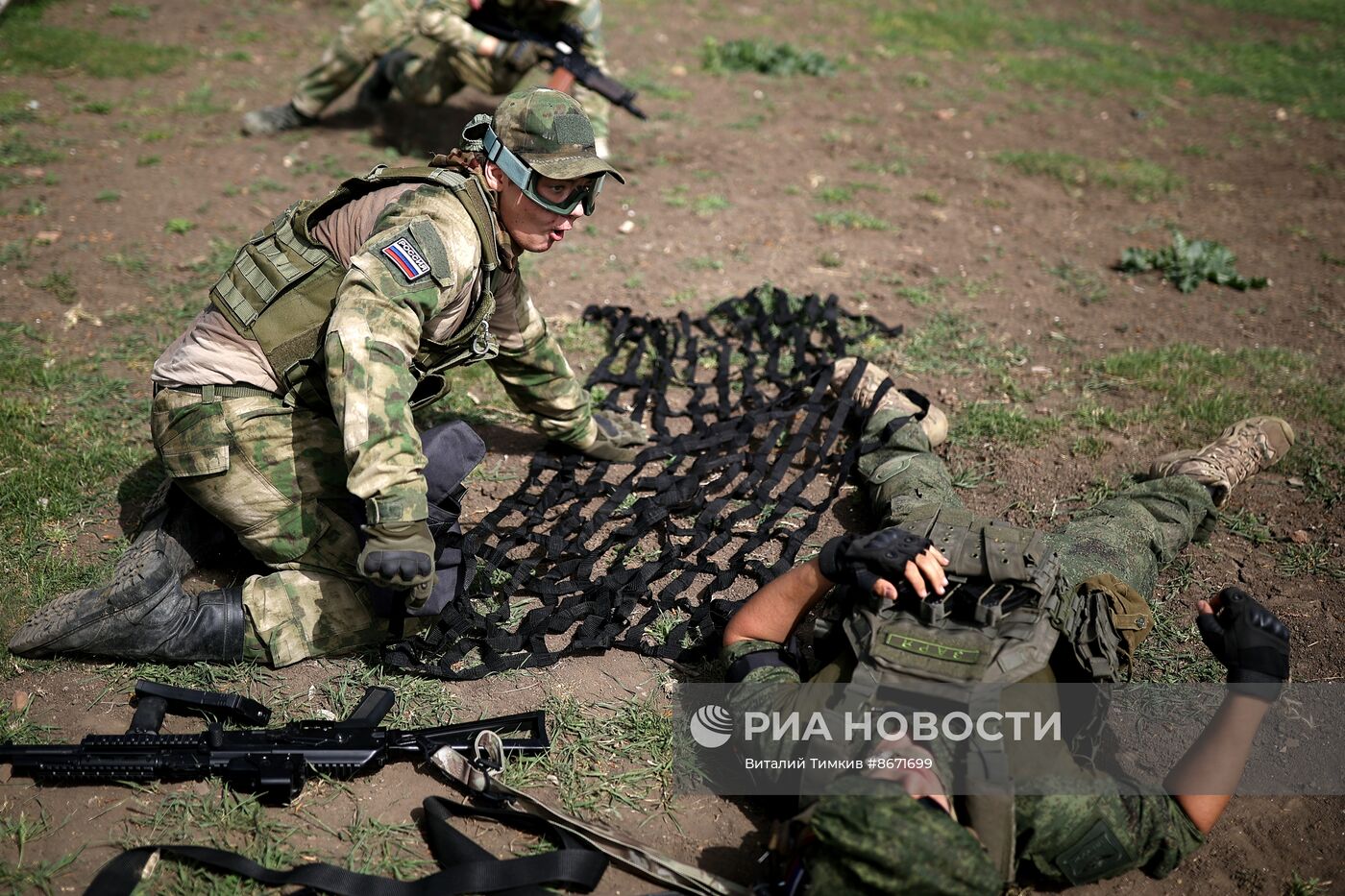 Военно-полевые сборы для казачьей молодежи