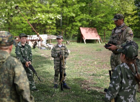 Военно-полевые сборы для казачьей молодежи