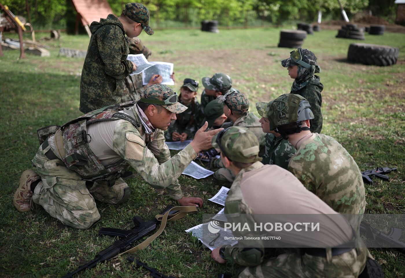 Военно-полевые сборы для казачьей молодежи