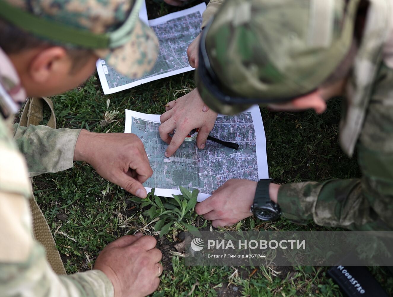 Военно-полевые сборы для казачьей молодежи