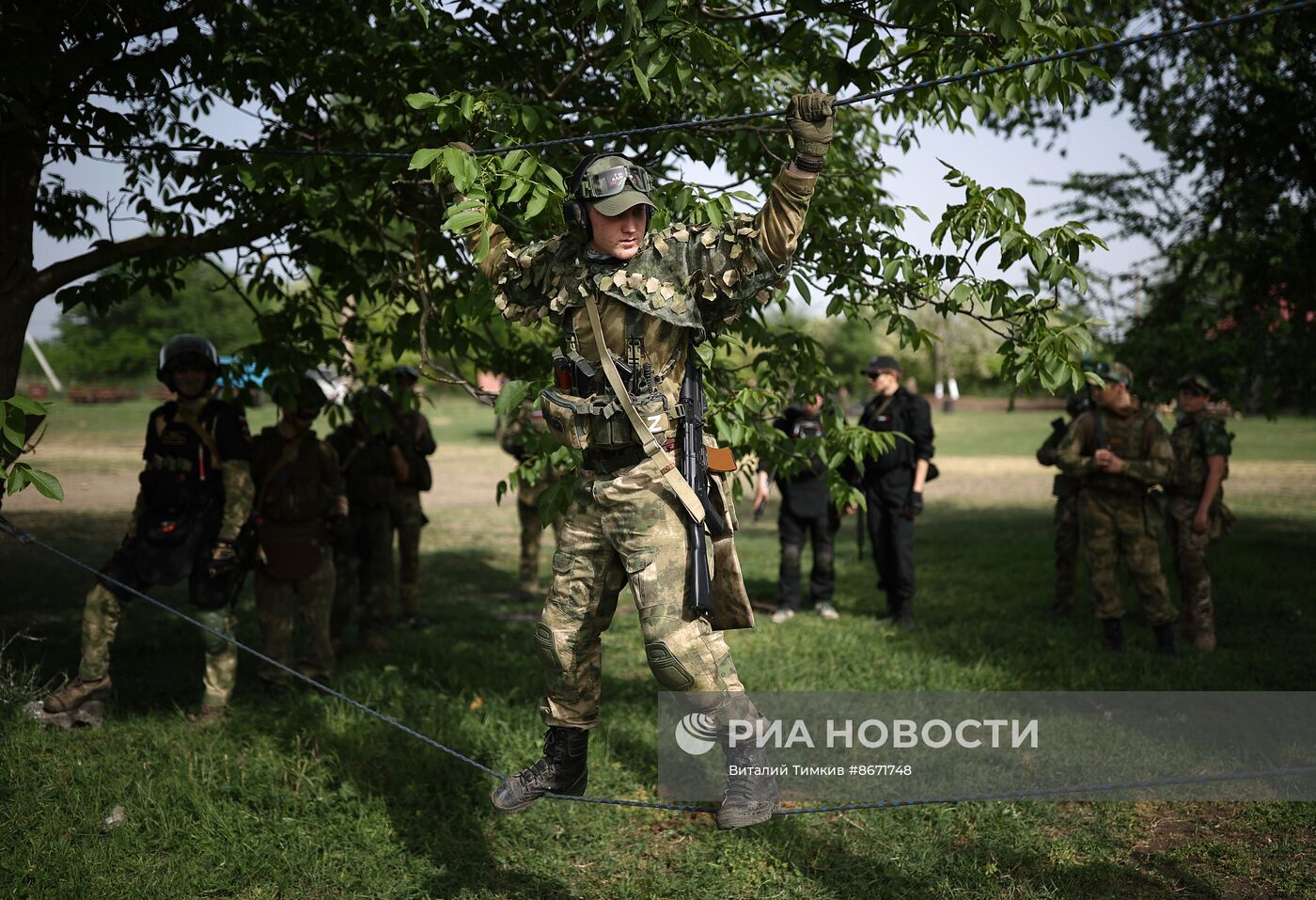 Военно-полевые сборы для казачьей молодежи