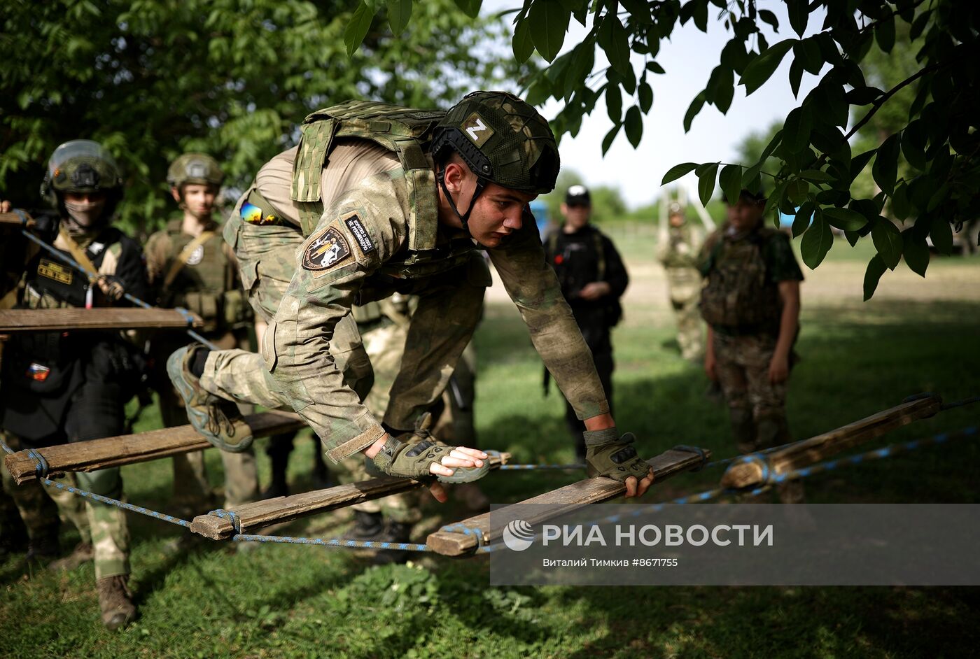 Военно-полевые сборы для казачьей молодежи