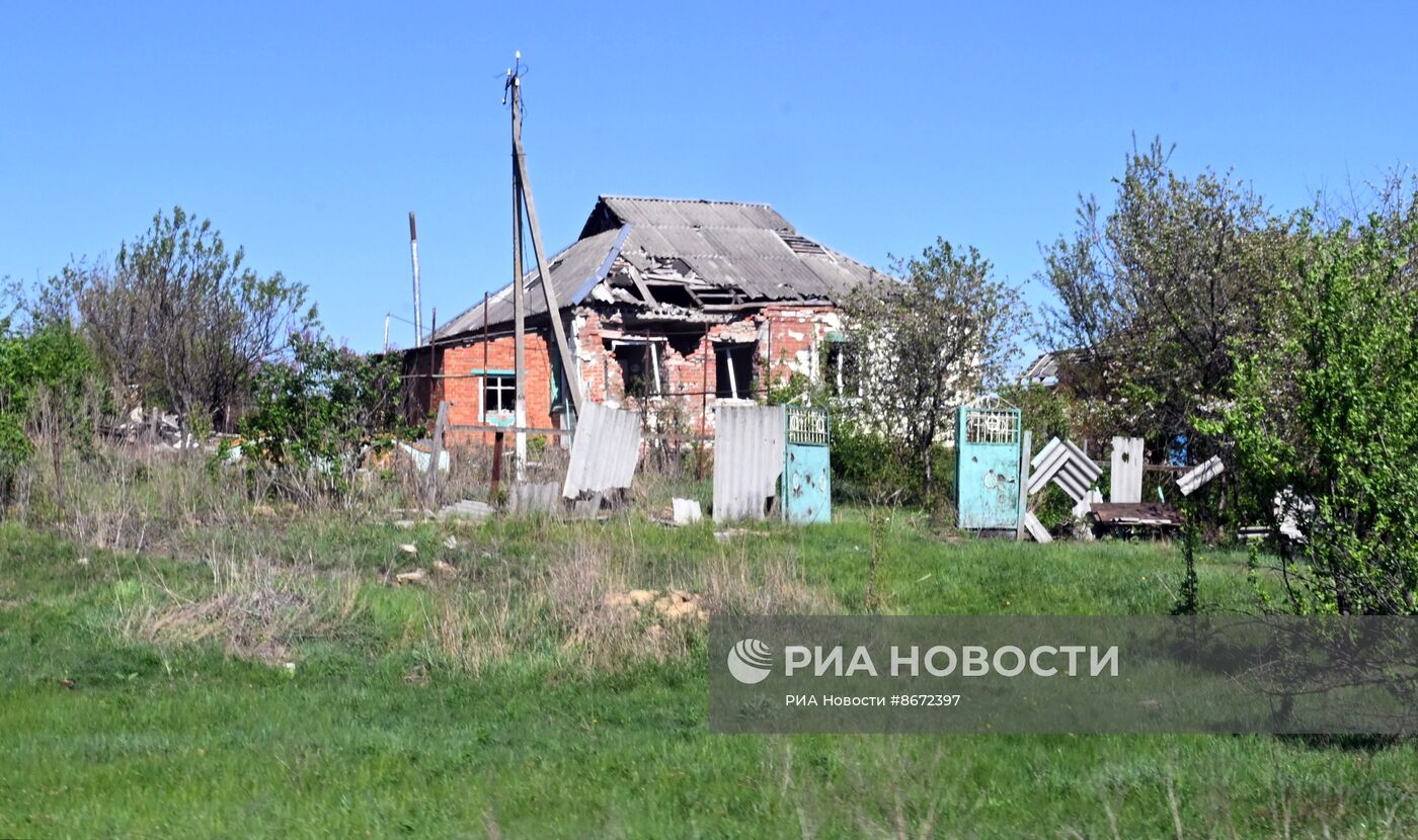 Жизнь мирного населения на линии фронта в Харьковской области