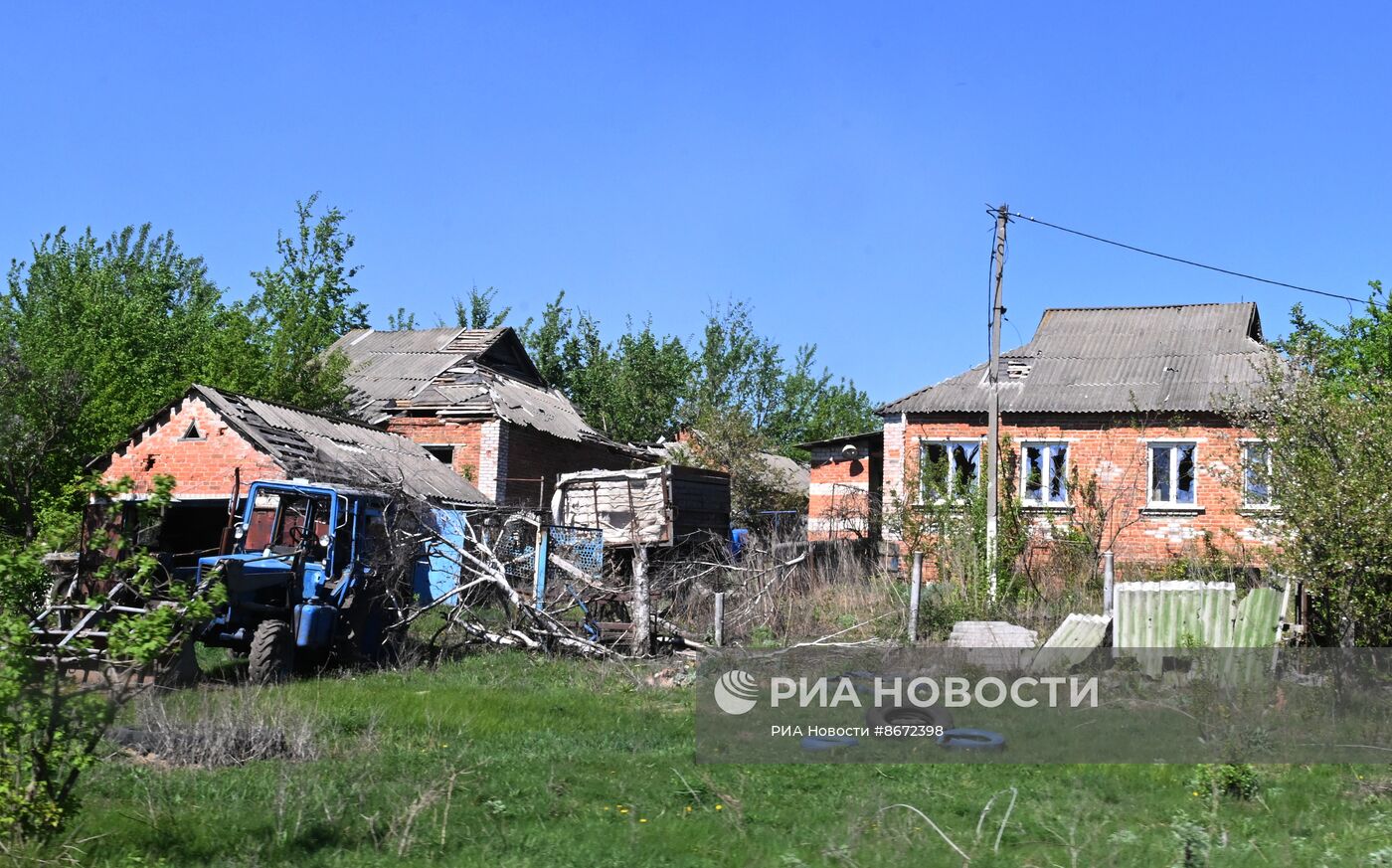 Жизнь мирного населения на линии фронта в Харьковской области