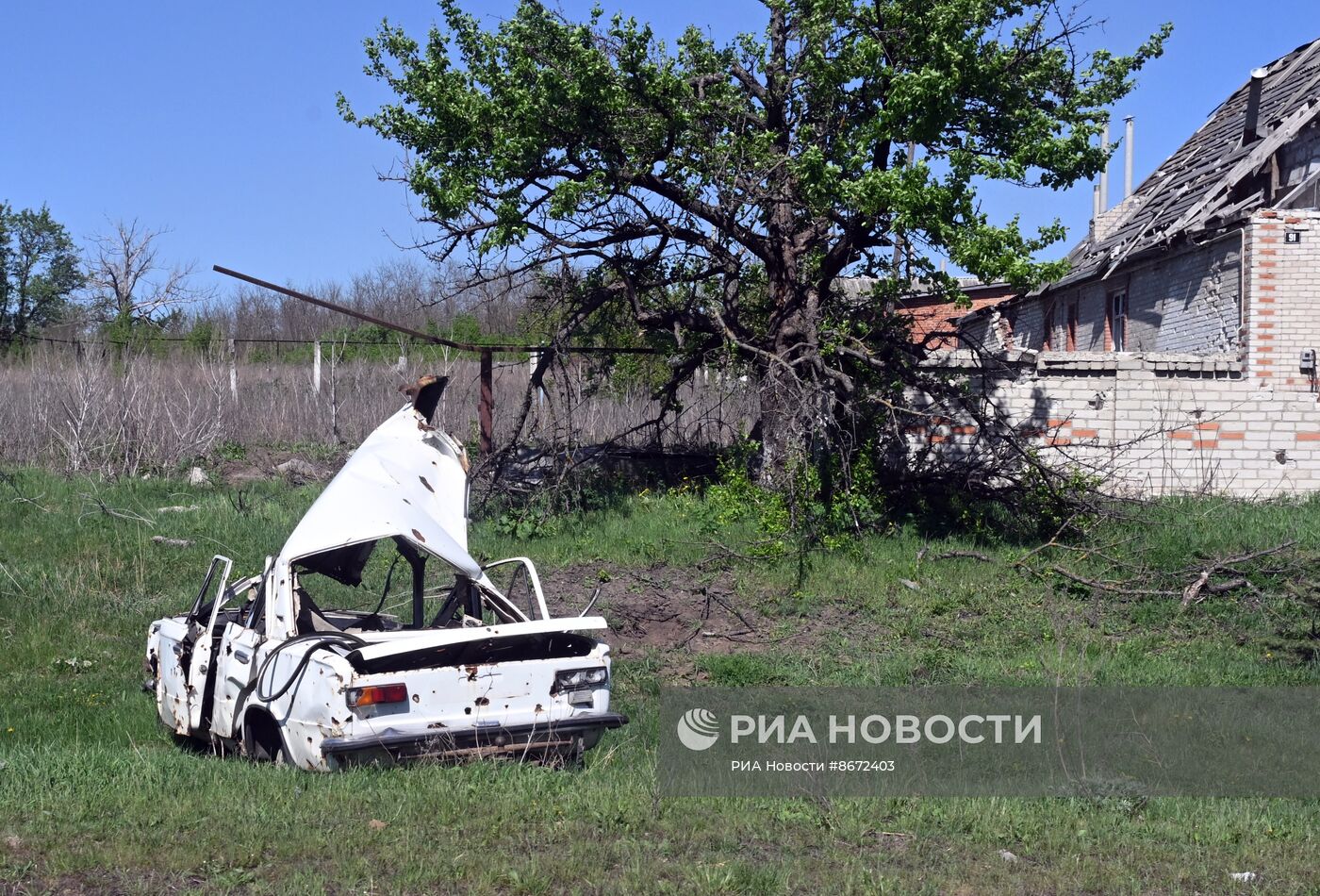 Жизнь мирного населения на линии фронта в Харьковской области