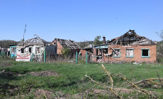 Жизнь мирного населения на линии фронта в Харьковской области