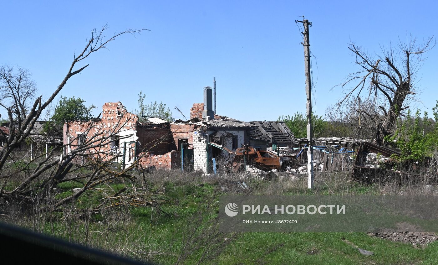 Жизнь мирного населения на линии фронта в Харьковской области