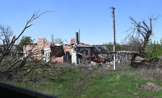 Жизнь мирного населения на линии фронта в Харьковской области