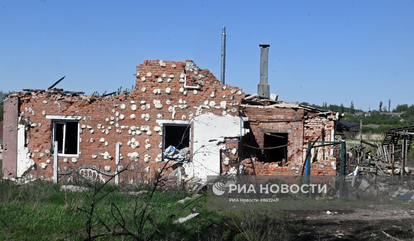 Жизнь мирного населения на линии фронта в Харьковской области