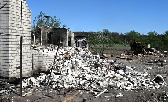 Жизнь мирного населения на линии фронта в Харьковской области