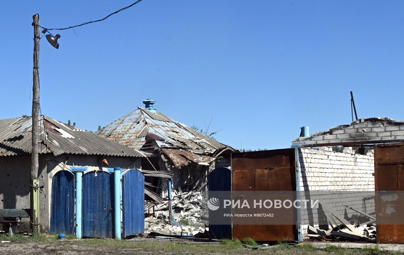 Жизнь мирного населения на линии фронта в Харьковской области