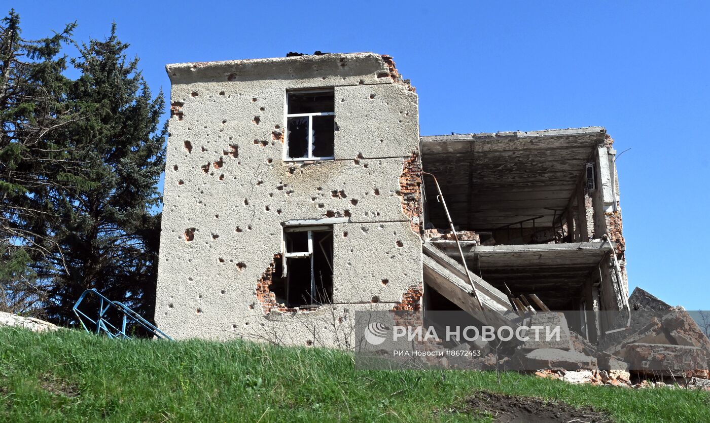 Жизнь мирного населения на линии фронта в Харьковской области