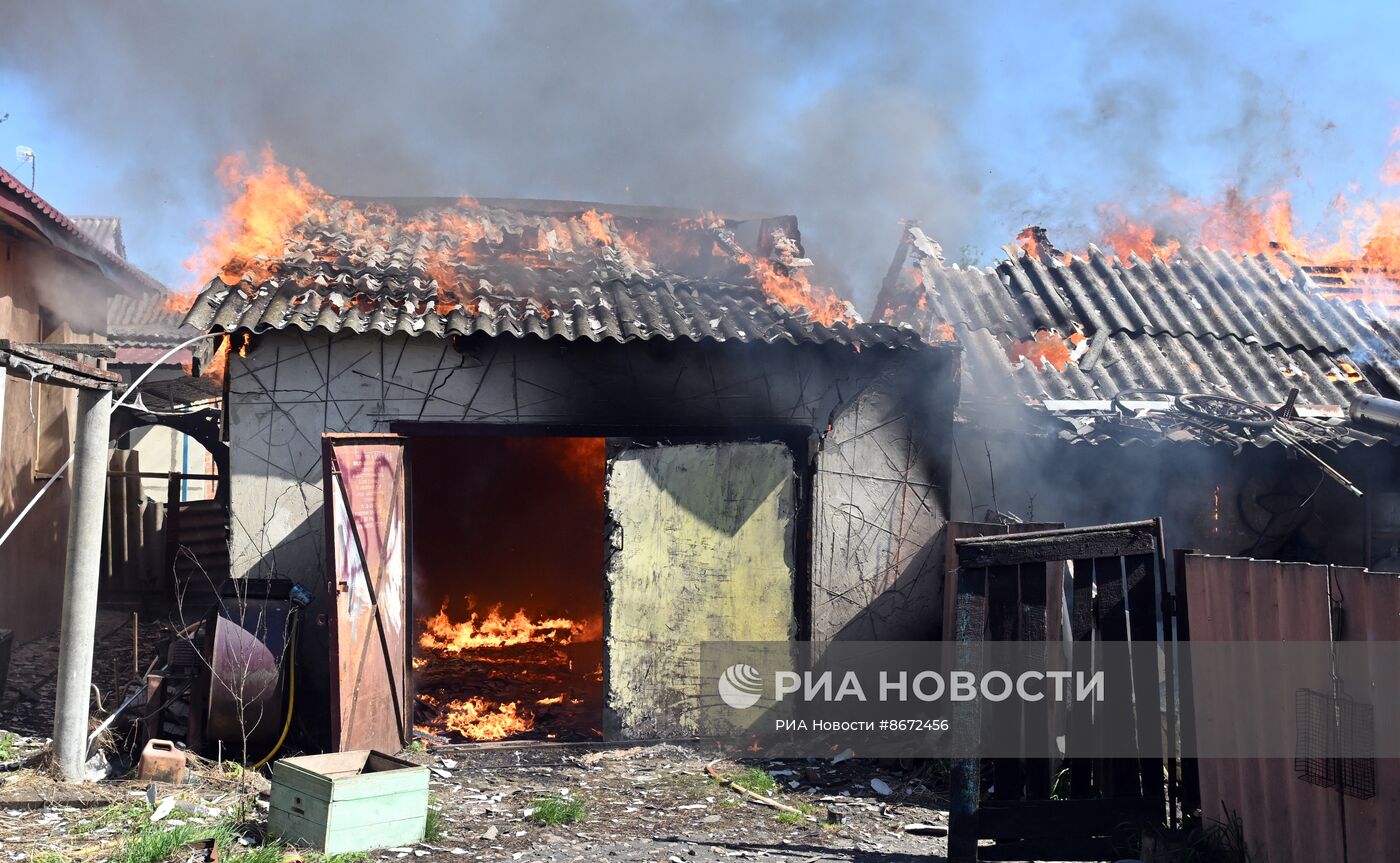 Жизнь мирного населения на линии фронта в Харьковской области