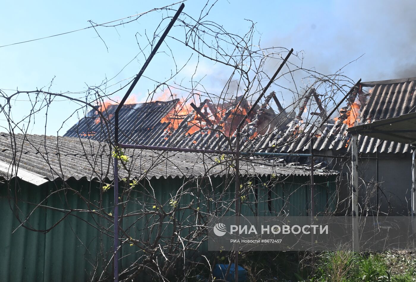 Жизнь мирного населения на линии фронта в Харьковской области