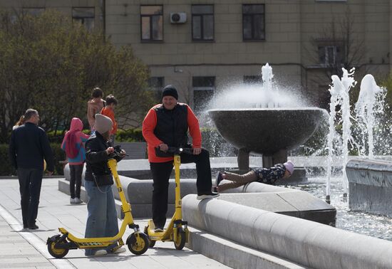 В Санкт-Петербурге открылся сезон фонтанов