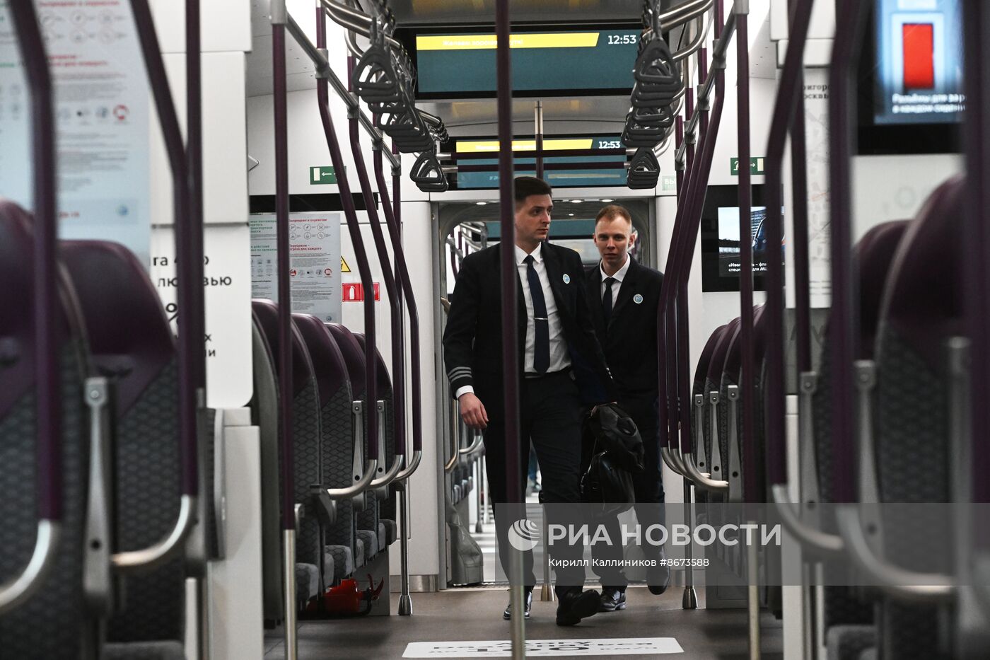 Запуск на линию нового поезда "Иволга 4.0" 