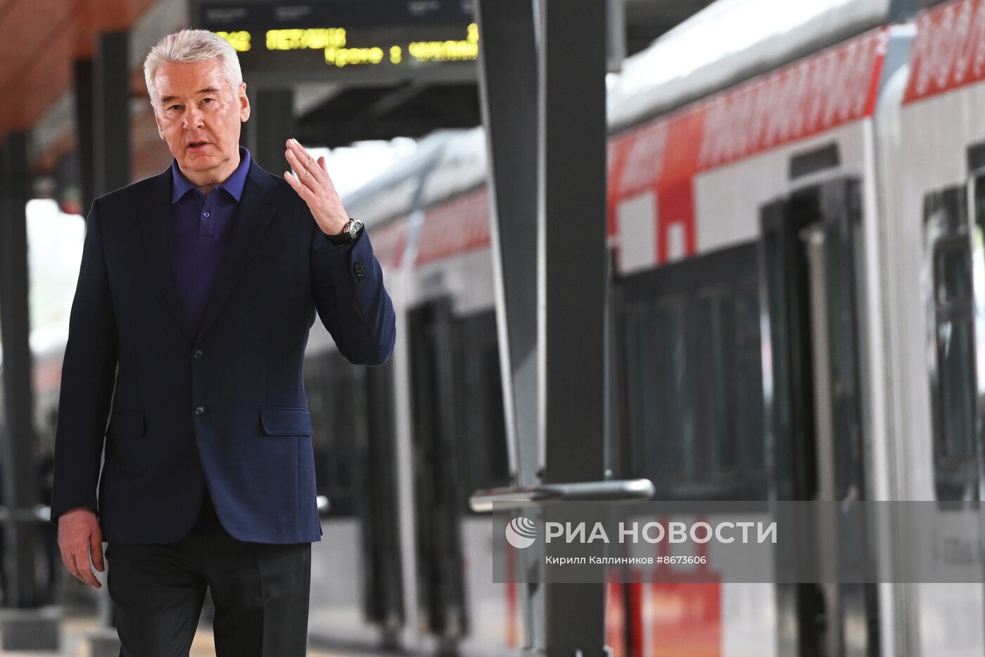 Запуск на линию нового поезда "Иволга 4.0"