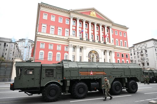 Репетиция парада Победы в Москве