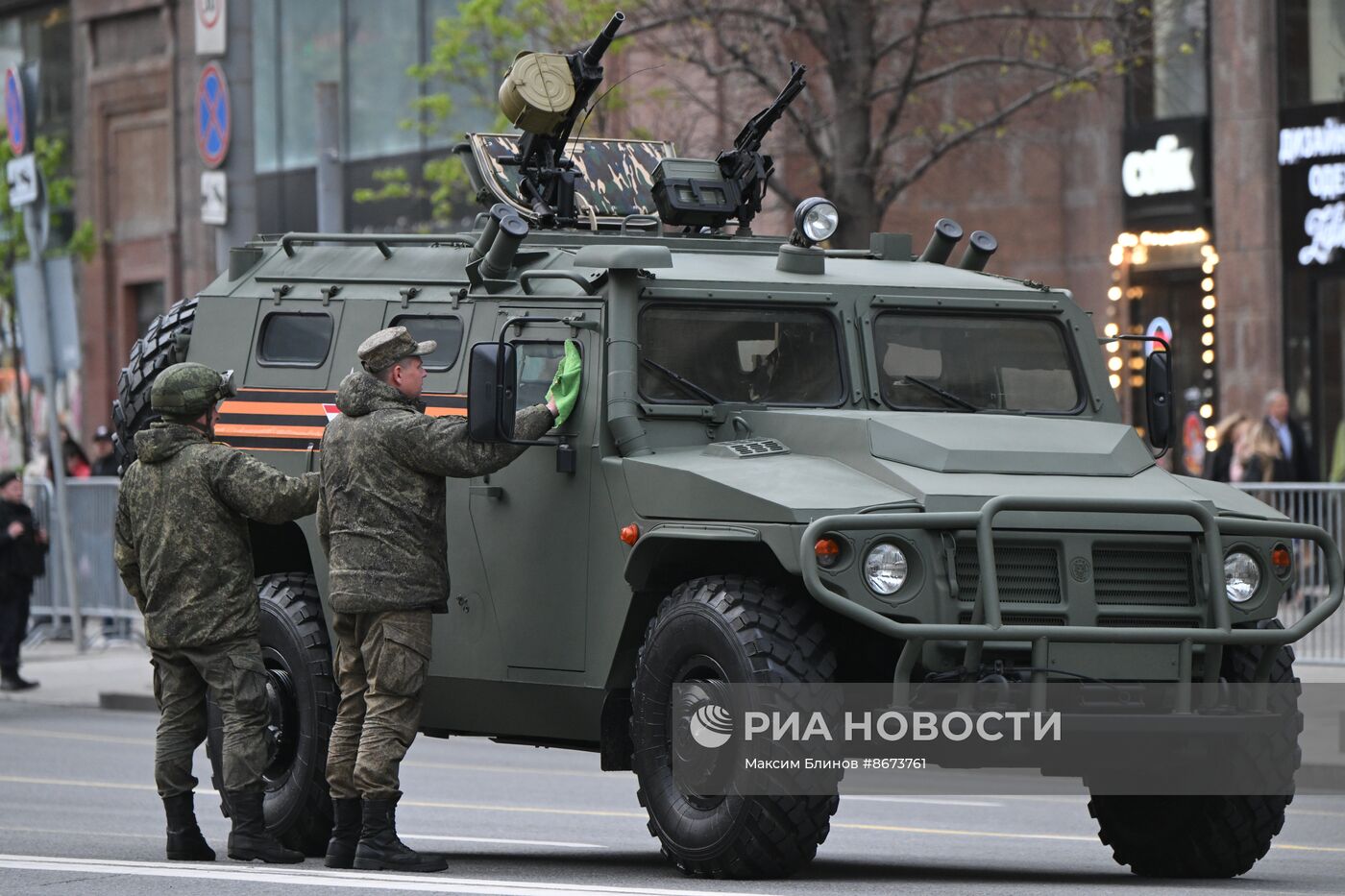 Репетиция парада Победы в Москве