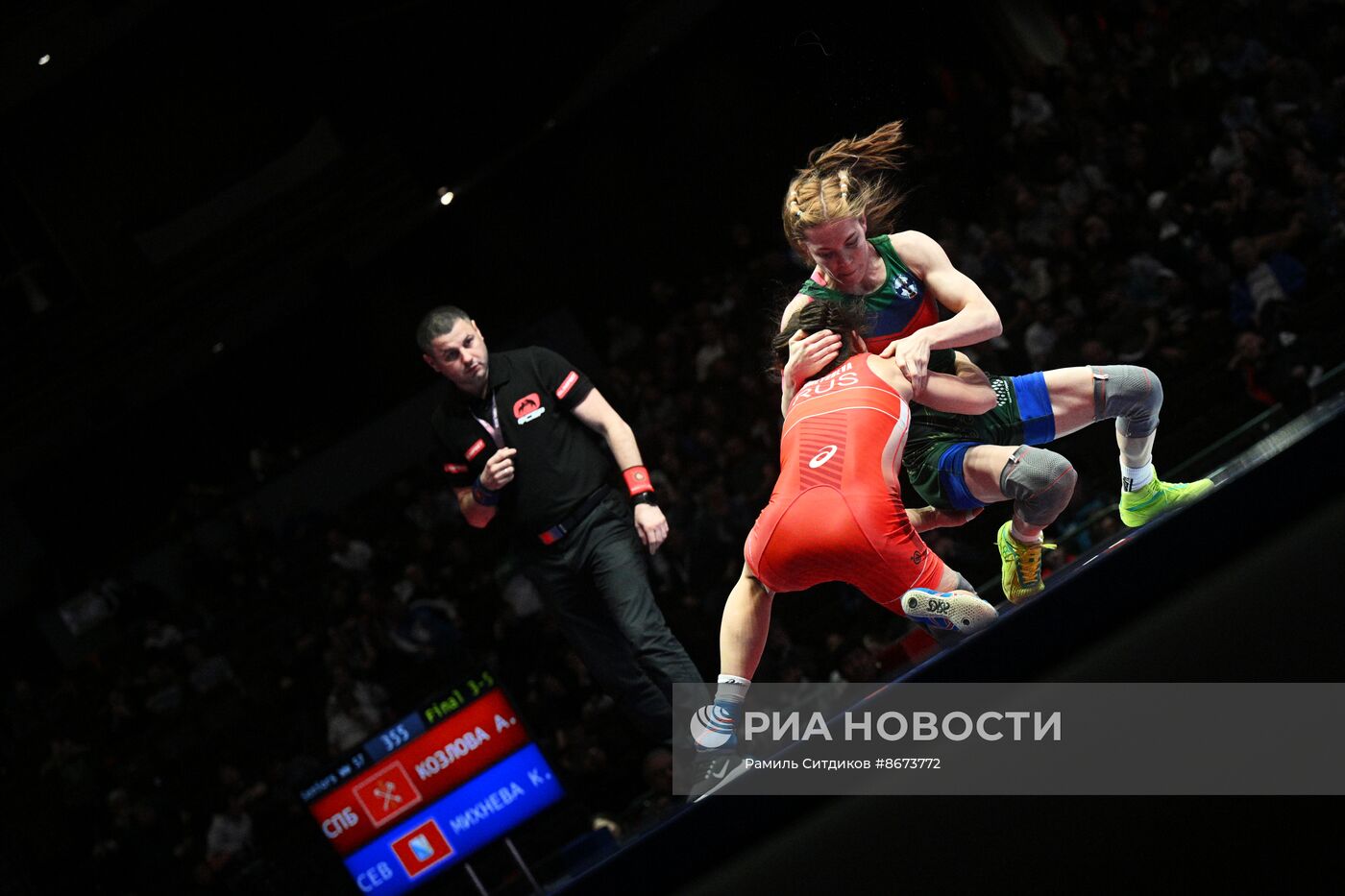 Предолимпийский чемпионат России по вольной борьбе-2024