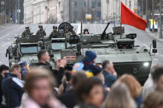 Репетиция парада Победы в Москве