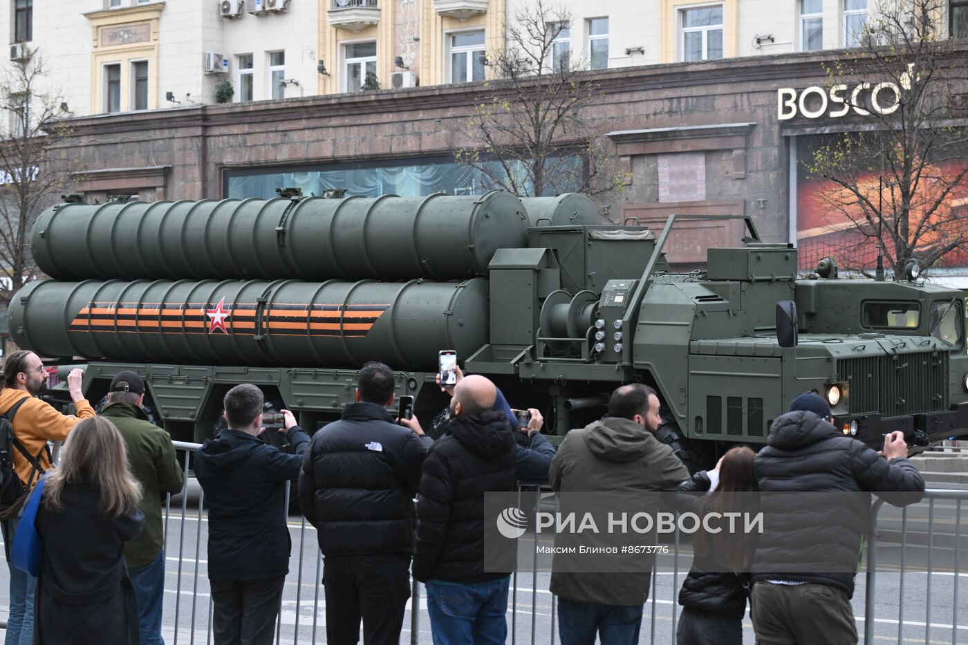 Репетиция парада Победы в Москве