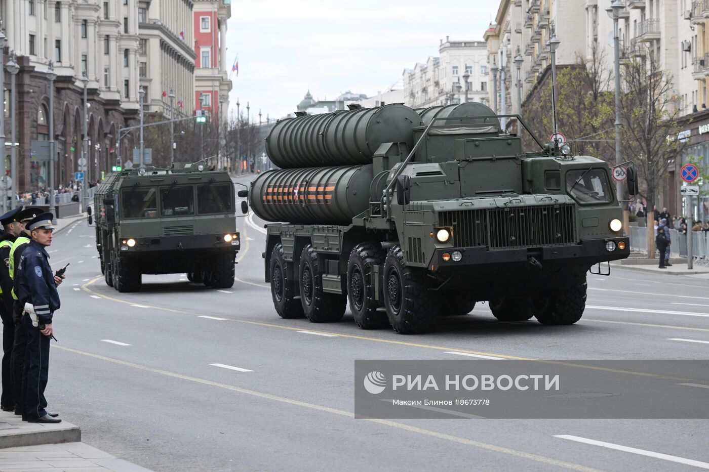 Репетиция парада Победы в Москве