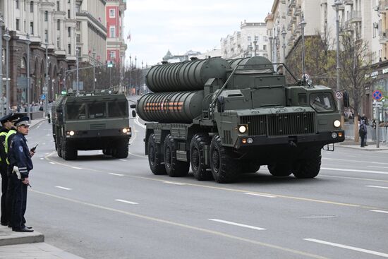 Репетиция парада Победы в Москве