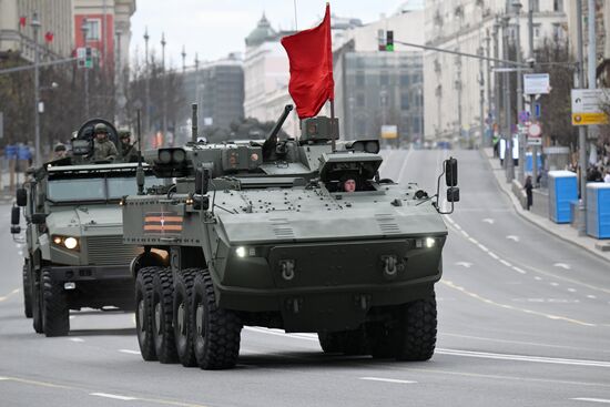 Репетиция парада Победы в Москве