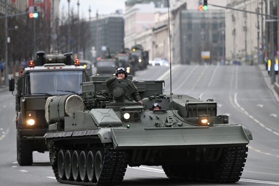 Репетиция парада Победы в Москве