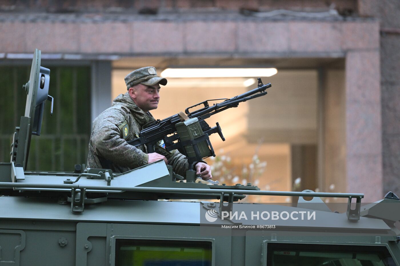 Репетиция парада Победы в Москве