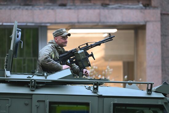 Репетиция парада Победы в Москве