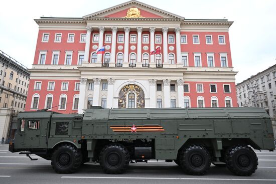 Репетиция парада Победы в Москве